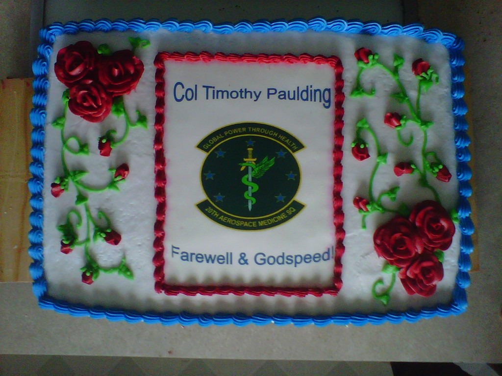 Air Force Going Away Party Cakecentral Com