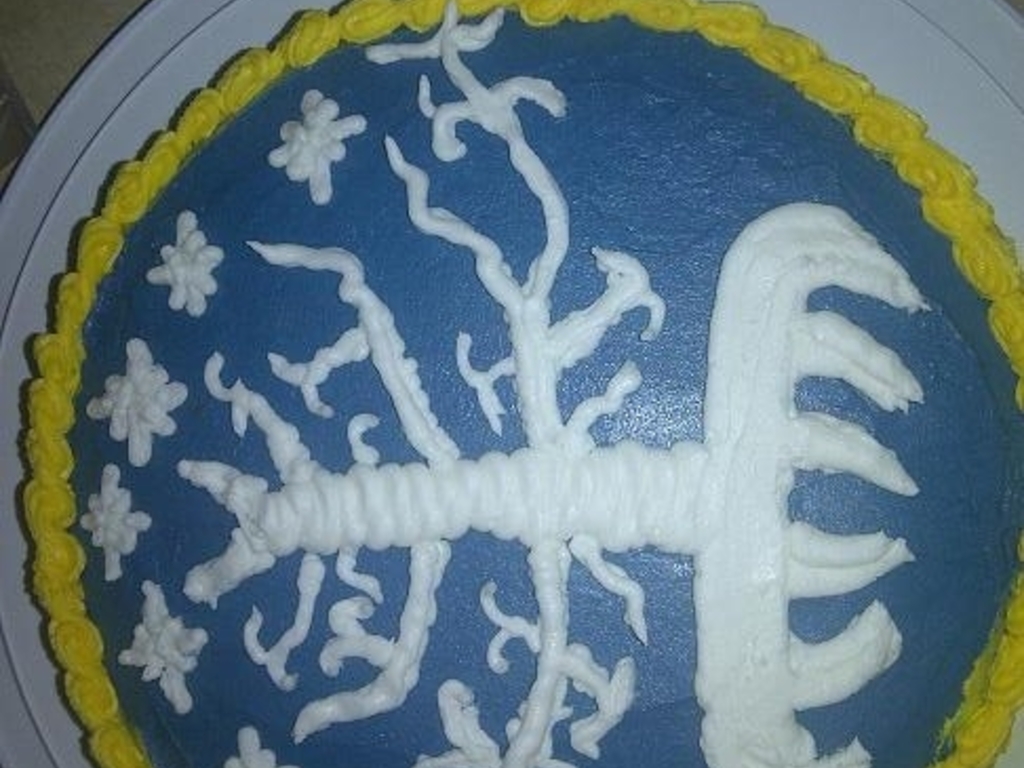 Lotr White Tree Of Gondor Cakecentral Com Lotr White Tree Of Gondor Cakecentral Com