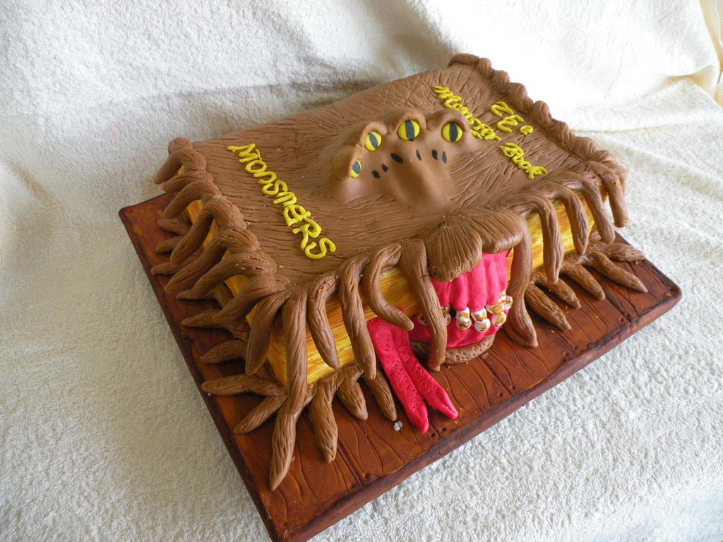 Monster Book Of Monsters Cake Cakecentral Com