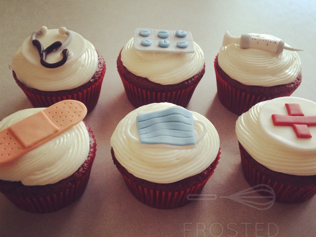 Nurse Themed Cupcake Toppers Cakecentral Com