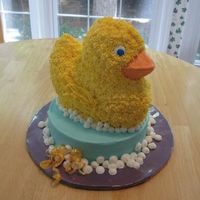 Rubber Ducky These are WASC cakes. The 3D ducky is sitting on an 8" round, for a friend's shower. TFL!