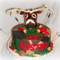 Deer Head Cake 