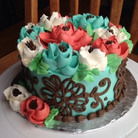 My Take On White Flower Cake My take on white flower cake