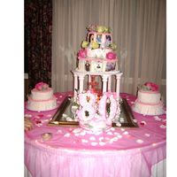 My First Photo Cake I made this cake for my mother-in-laws 80th birthday. It looks a little crooked but we fixed it afterwards.