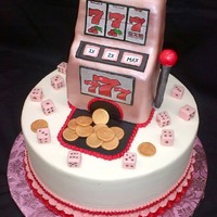 Slot Machine small slot machine made of crispies all edible