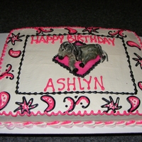 Horse My first attempt at sculpting. Hand painted to match bday girl's horse