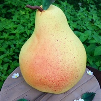 A Pear Cake Which Is Actually Banana Cake With Vanilla Buttercream A pear cake which is actually banana cake with vanilla buttercream.