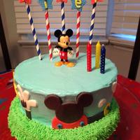 Mickey Mouse Clubhouse Mickey Mouse Clubhouse Cake for my daughter's 3rd birthday.