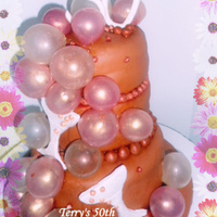 Chocolate Cake And Chocolate Mmf..gelatin Bubbles 