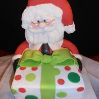 Santa Cake 