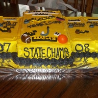 Graduation Locker Cake