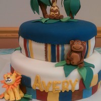 First Attempt At Making Animal Figures Cake Covered In Mmf Figures Are Modeling Chocolate First attempt at making animal figures. Cake covered in MMF. Figures are modeling chocolate.