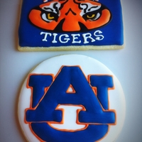 Go Auburn Tigers Wedding! NFSC with royal icing. TFL!!!