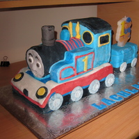 Thomas The Tank Ist attempt at doing Thomas, was more time consuming than I expected .