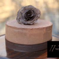 Simply Chocolate This is basic chocolate cake. I used the Hershey's chocolate cake recipe from the recipe section. I made homemade modeling chocolate...