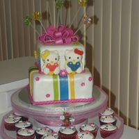Hello Kitty HELLO KITTY/ CUPCAKE HAND PAINTING