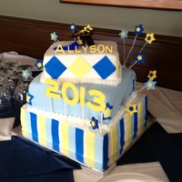 College Graduation Cake 