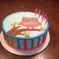 Owl Cake 