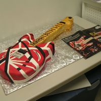 Van Halen My client wanted an Eddie Van Halen guitar cake for her boyfriend's birthday. I did the best i could. Couldn't find anything that...