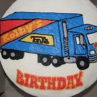 Tonka Semi all Buttercream