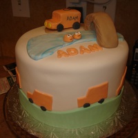 Truck Theme For My Sons 3Rd Birthday The Fish Are From A Book He Likes That He Was Talking About Constantly At The Time Truck theme for my son's 3rd birthday. The fish are from a book he likes, that he was talking about constantly at the time.