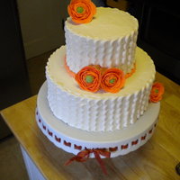 I Made This Cake For My Cousins 1St Anniversary I Frosted It In Vanilla Cream And This Is My First Time Doing The Petal Method I Was Happy... I made this cake for my cousins 1st Anniversary. I frosted it in vanilla cream and this is my first time doing the petal method. I was...