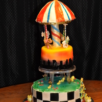 Catcher And The Rye Cake Made by my daughter and friends for a class project.