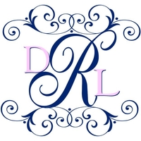 Monogram monogram for a square wedding cake....