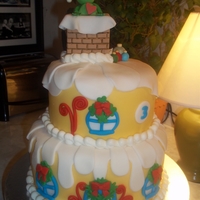 Grinch Birthday Cake A Grinch Birthday cake...for a March birthday! Little boy loved the Grinch! I got the idea from one I saw on here, although mine isn't...