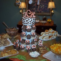 Giraffe Baby Shower Cake 