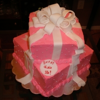 Pink Sweet 16 sweet 16 cake