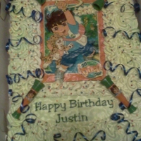 Diego cupcake cake