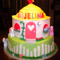 Pony House My little pony's house in buttercream