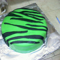 Zebra Birthday Cake Red Velvet Cake With mmf.