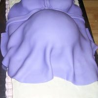 Belly Cake This is my first attempt at a belly cake and I can't believe how easy it was. I am very pleased with the way it turned out.