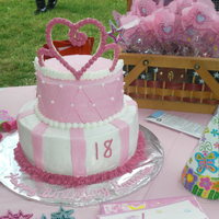 Sweet 18! My niece didn't get a Sweet 16 birthday party so she decided she wanted a Sweet 18. The crown is made of white chocolate and then...