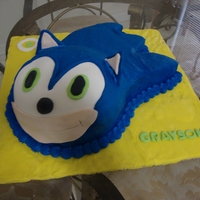 Sonic Birthday Sonic birthday with fondant