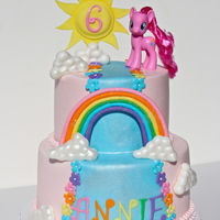My Little Pony Buttercream finish with fondant detail. Thanks for looking! Inspired by Faithfully Cakes,