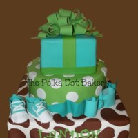 My Baby Shower Cake Baby shower cake for my own sweet baby boy... due in 12 days!