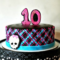 Monster High Birthday Cake 