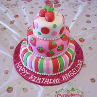 Strawberry Shortcake Cake Strawberry Shortcake Cake for little girl