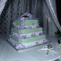 Green Wedding Cake 