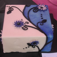 Double Colored Cake 