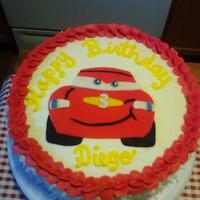 The Cars Cake For A 5 Year Old The Cars cake for a 5 year old...