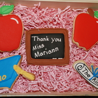 Teacher Appreciation Cookies For my kids teachers. NFSC w/ Antonia's RLTFL
