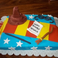 Harry Potter Cake This was fun to make! All fondant accents..... thanks for looking