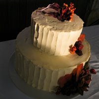 Oct 9, 2010 White sour cream cake with raspberry white chocolate filling. Frosting is white chocolate cream cheese.
