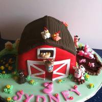 Barnyard Cake *