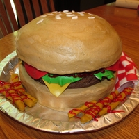 Cheeseburger Cake 