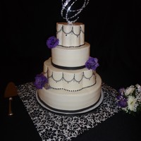 Black And White Wedding 